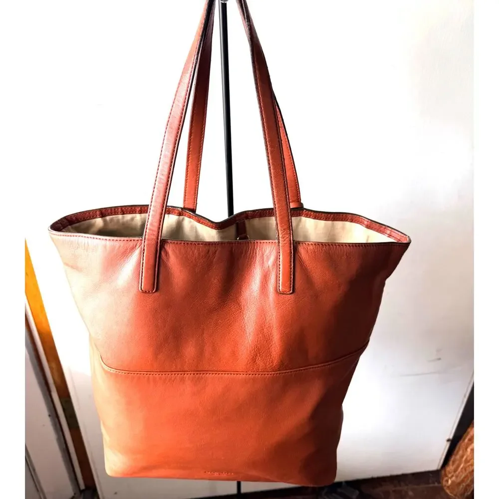 COACH Legacy Leather Tote Bag in Brown
